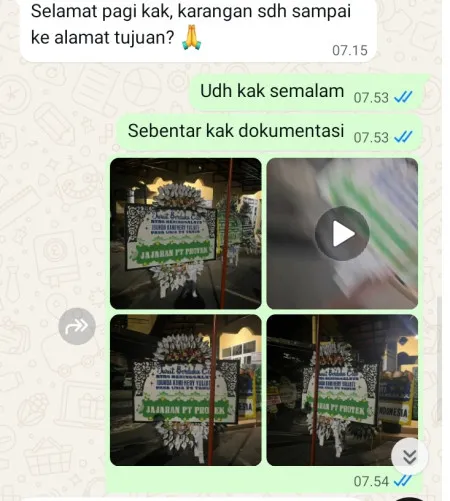 Pengiriman Papan Bunga Selamat Grand Depok City