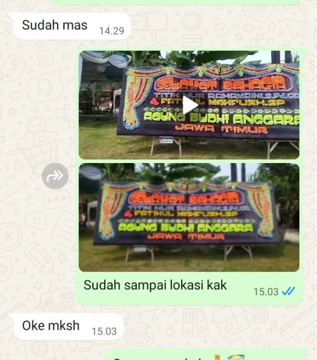Pengiriman Papan Bunga Grand Depok City