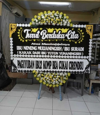 Papan Bunga di Grand Depok City